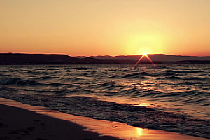 自然风光 日出 延迟 太阳